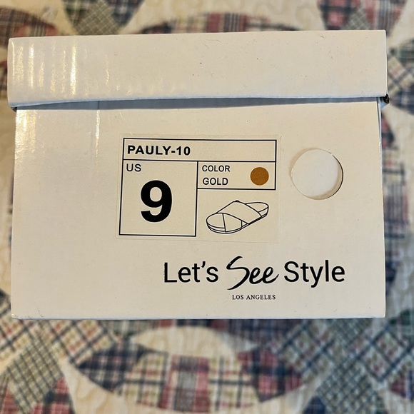 Let’s See Style Sandal - New w/ Box - Picture 9 of 9